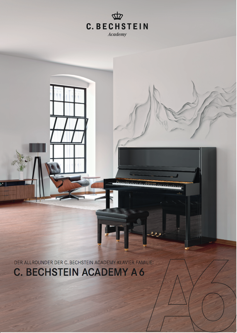 Piano droit C.BECHSTEIN Modèle A6